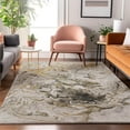 thumbnail image 1 of Addison Rugs Mayfield Washable Transitional Abstract Taupe Rectangle Rug, 10' x 14', 1 of 6