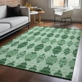 thumbnail image 1 of Addison Rugs Mayfield Washable Transitional Moroccan Emerald Rectangle Rug, 9' x 12', 1 of 6