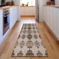 thumbnail image 1 of Addison Rugs Mayfield Washable Transitional Moroccan Mocha Runner Rug, 2'3" x 7'6", 1 of 5