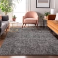 thumbnail image 1 of Addison Rugs Mayfield Washable Transitional Panel Charcoal Rectangle Rug, 10' x 14', 1 of 6