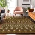 thumbnail image 1 of Addison Rugs Mayfield Washable Transitional Southwest Brown Rectangle Rug, 3' x 5', 1 of 6