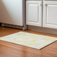 thumbnail image 1 of Addison Rugs Mayfield Washable Transitional Geometric Gold Rectangle Rug, 1'8" x 2'6", 1 of 5