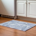 thumbnail image 1 of Addison Rugs Mayfield Washable Transitional Geometric Navy Rectangle Rug, 1'8" x 2'6", 1 of 5