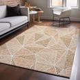 thumbnail image 1 of Addison Rugs Mayfield Washable Transitional Geometric Terracotta Rectangle Rug, 9' x 12', 1 of 6