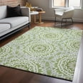 thumbnail image 1 of Addison Rugs Mayfield Washable Transitional Circles Green Rectangle Rug, 3' x 5', 1 of 6
