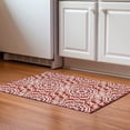 thumbnail image 1 of Addison Rugs Mayfield Washable Transitional Circles Red Rectangle Rug, 1'8" x 2'6", 1 of 5