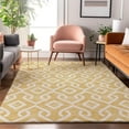 thumbnail image 1 of Addison Rugs Mayfield Washable Transitional Geometric Gold Rectangle Rug, 2'6" x 3'10", 1 of 6