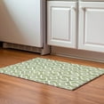 thumbnail image 1 of Addison Rugs Mayfield Washable Transitional Geometric Green Rectangle Rug, 1'8" x 2'6", 1 of 5