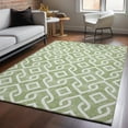 thumbnail image 1 of Addison Rugs Mayfield Washable Transitional Geometric Green Rectangle Rug, 5' x 7'6", 1 of 6