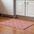 thumbnail image 1 of Addison Rugs Mayfield Washable Transitional Geometric Red Rectangle Rug, 1'8" x 2'6", 1 of 5