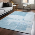 thumbnail image 1 of Addison Rugs Mayfield Washable Traditional Modern Sky Rectangle Rug, 9' x 12', 1 of 6