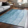 thumbnail image 1 of Addison Rugs Mayfield Washable Transitional Ombre Blue Rectangle Rug, 9' x 12', 1 of 6
