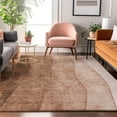 thumbnail image 1 of Addison Rugs Mayfield Washable Transitional Ombre Brown Rectangle Rug, 8' x 10', 1 of 6