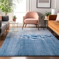 thumbnail image 1 of Addison Rugs Mayfield Washable Transitional Nautical Blue Rectangle Rug, 2'6" x 3'10", 1 of 6
