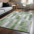 thumbnail image 1 of Addison Rugs Mayfield Washable Transitional Modern Green Rectangle Rug, 3' x 5', 1 of 6