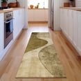 thumbnail image 1 of Addison Rugs Mayfield Washable Transitional Art Deco Brown Runner Rug, 2'3" x 7'6", 1 of 5