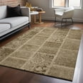 thumbnail image 1 of Addison Rugs Mayfield Washable Transitional Patchwork Brown Rectangle Rug, 10' x 14', 1 of 6