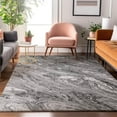 thumbnail image 1 of Addison Rugs Mayfield Washable Transitional Abstract Gray Rectangle Rug, 8' x 10', 1 of 6