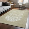 thumbnail image 1 of Addison Rugs Mayfield Washable Transitional Circles Beige Rectangle Rug, 10' x 14', 1 of 6
