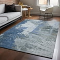thumbnail image 1 of Addison Rugs Mayfield Washable Transitional Modern Blue Rectangle Rug, 8' x 10', 1 of 6