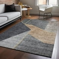 thumbnail image 1 of Addison Rugs Mayfield Washable Transitional Modern Charcoal Rectangle Rug, 8' x 10', 1 of 6