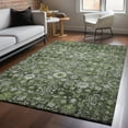 thumbnail image 1 of Addison Rugs Mayfield Washable Traditional Oriental Green Rectangle Rug, 2'6" x 3'10", 1 of 6