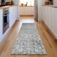 thumbnail image 1 of Addison Rugs Mayfield Washable Traditional Oriental Silver Runner Rug, 2'3" x 7'6", 1 of 5