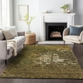 thumbnail image 1 of Addison Rugs Mayfield Washable Transitional Modern Chocolate Rectangle Rug, 3' x 5', 1 of 6
