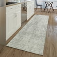 thumbnail image 1 of Addison Rugs Mayfield Washable Transitional Abstract Gray Runner Rug, 2'3" x 7'6", 1 of 5