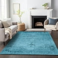 thumbnail image 1 of Addison Rugs Mayfield Washable Traditional Oriental Blue Rectangle Rug, 10' x 14', 1 of 6