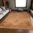 thumbnail image 1 of Addison Rugs Mayfield Washable Traditional Oriental Copper Rectangle Rug, 9' x 12', 1 of 6