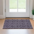 thumbnail image 1 of Addison Rugs Mayfield Washable Transitional Floral Eggplant Rectangle Rug, 1'8" x 2'6", 1 of 5