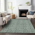 thumbnail image 1 of Addison Rugs Mayfield Washable Transitional Floral Sage Rectangle Rug, 3' x 5', 1 of 6