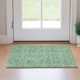 thumbnail image 1 of Addison Rugs Mayfield Washable Transitional Floral Green Rectangle Rug, 1'8" x 2'6", 1 of 5