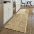 thumbnail image 1 of Addison Rugs Mayfield Washable Transitional Abstract Paprika Runner Rug, 2'3" x 7'6", 1 of 5