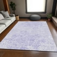 thumbnail image 1 of Addison Rugs Mayfield Washable Transitional Floral Lilac Rectangle Rug, 9' x 12', 1 of 6