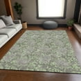 thumbnail image 1 of Addison Rugs Mayfield Washable Transitional Floral Aloe Rectangle Rug, 8' x 10', 1 of 6