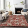 thumbnail image 1 of Addison Rugs Mayfield Washable Transitional Floral Red Rectangle Rug, 5' x 7'6", 1 of 6