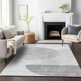 thumbnail image 1 of Addison Rugs Mayfield Washable Transitional Modern Gray Rectangle Rug, 2'6" x 3'10", 1 of 6