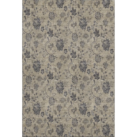 Dalyn Rugs Premium Machine Washable Mayfield AMF680 Brown 5' x 7'6" Rug