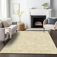 thumbnail image 1 of Addison Rugs Mayfield Washable Transitional Floral Honey Rectangle Rug, 3' x 5', 1 of 6