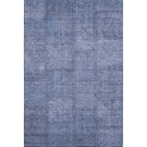 Dalyn Rugs Premium Machine Washable Mayfield AMF685 Blue 5' x 7'6" Rug
