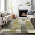 thumbnail image 1 of Addison Rugs Mayfield Washable Transitional Striped Brown Rectangle Rug, 10' x 14', 1 of 6