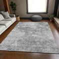 thumbnail image 1 of Addison Rugs Mayfield Washable Transitional Modern Gray Rectangle Rug, 3' x 5', 1 of 6