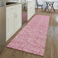 thumbnail image 1 of Addison Rugs Mayfield Washable Transitional Floral Blush Runner Rug, 2'3" x 7'6", 1 of 5