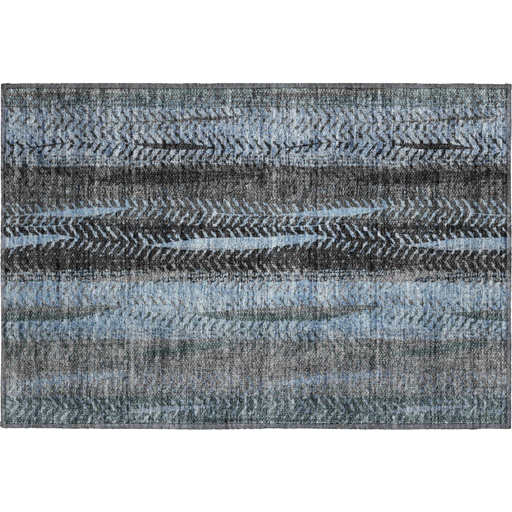Dalyn Rugs Premium Machine Washable Mayfield AMF693 Blue 1'8" x 2'6" Rug
