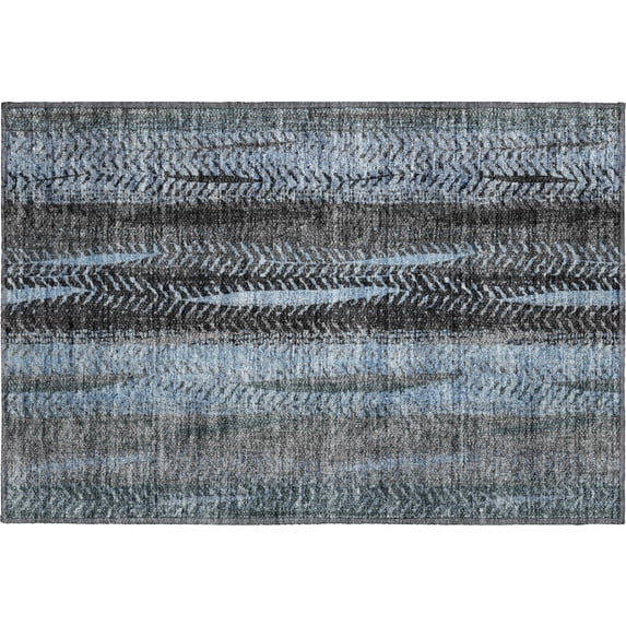Dalyn Rugs Premium Machine Washable Mayfield AMF693 Blue 1'8" x 2'6" Rug