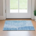 thumbnail image 1 of Addison Rugs Mayfield Washable Transitional Modern Blue Rectangle Rug, 1'8" x 2'6", 1 of 5