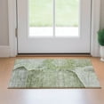thumbnail image 1 of Addison Rugs Mayfield Washable Transitional Floral Aloe Rectangle Rug, 1'8" x 2'6", 1 of 5