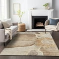 thumbnail image 1 of Addison Rugs Mayfield Washable Transitional Floral Brown Rectangle Rug, 9' x 12', 1 of 6